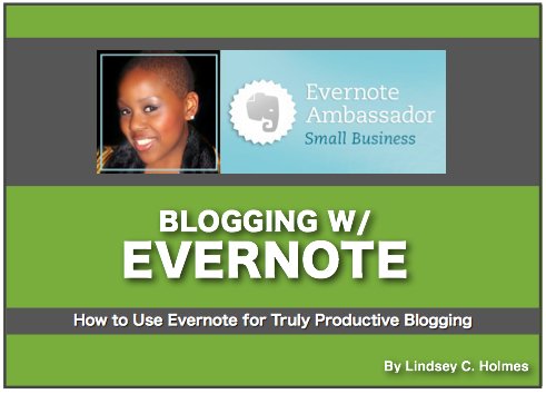 Blogging with Evernote